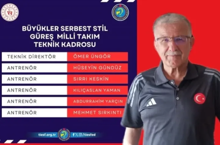 CEYHAN'LI MİLLİ GÜREŞÇİ VE MİLLİ TAKIM HOCASI MEHMET SIRKINTI YENİDEN MİLLİ TAKIM HOCALIĞINA SEÇİLDİ